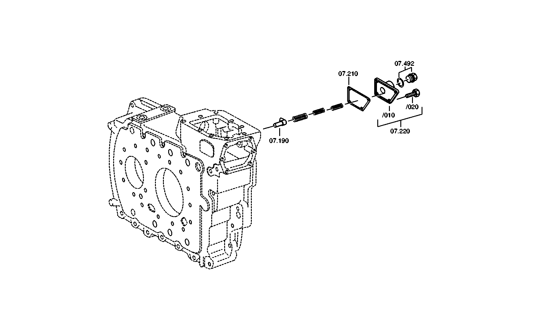 drawing for DAIMLER AG A0002673080 - GASKET (figure 1)