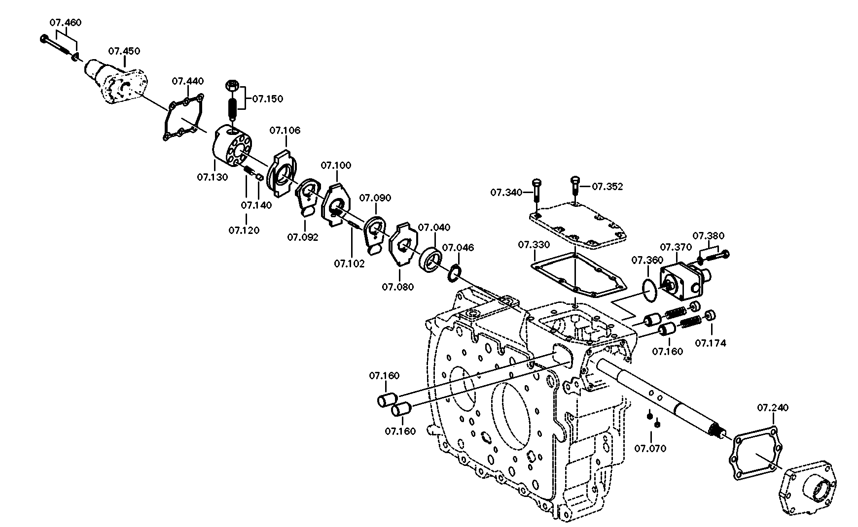 drawing for DOOSAN MX506061 - HEXAGON SCREW (figure 2)