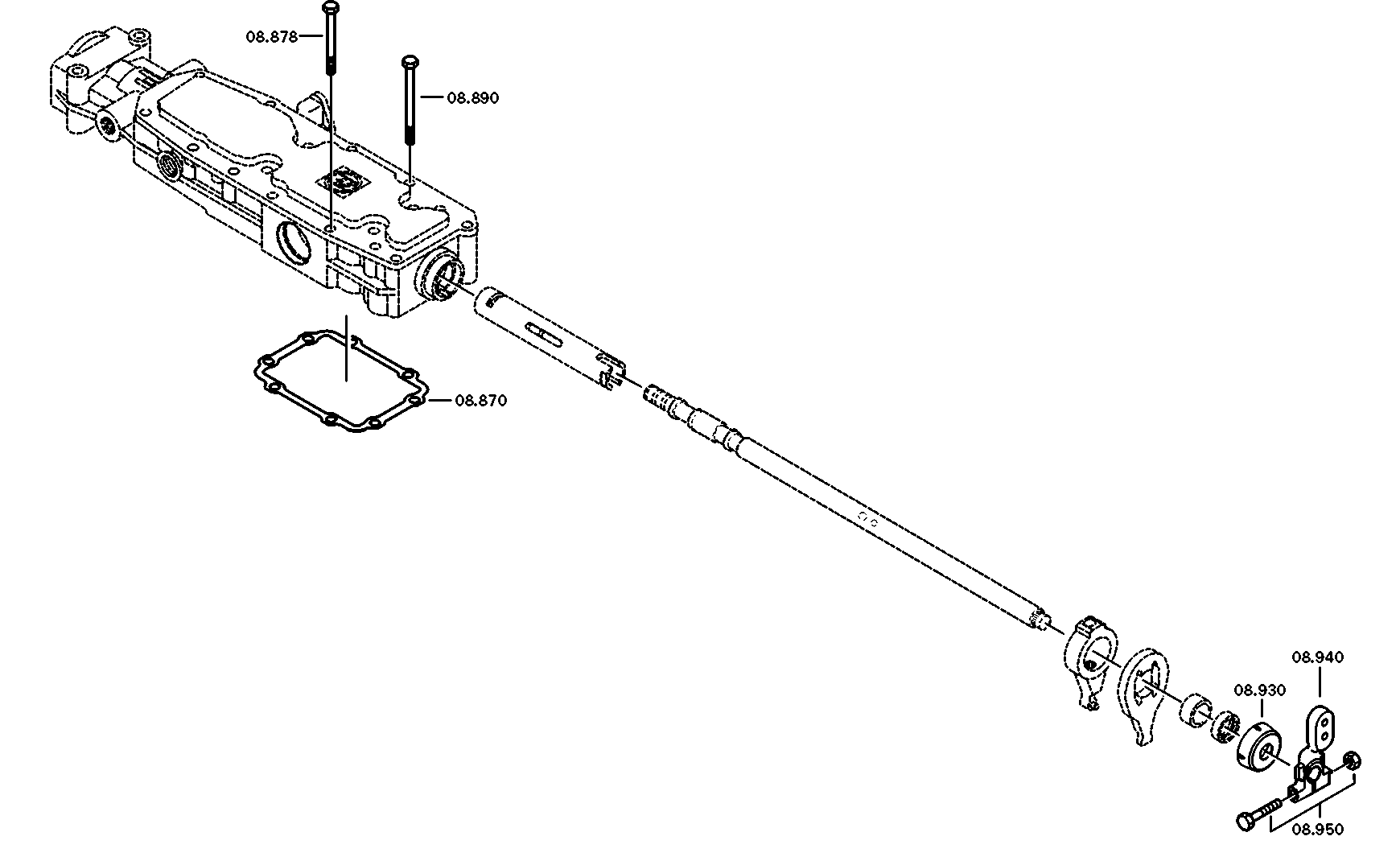 drawing for COMESA-MAZ 5001842952 - GASKET (figure 4)