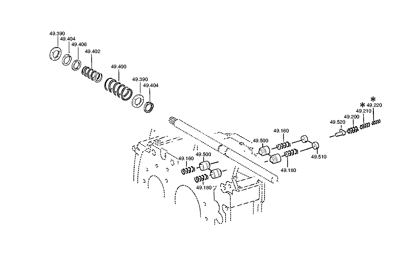 drawing for DAF 692750 - BOLT (figure 5)