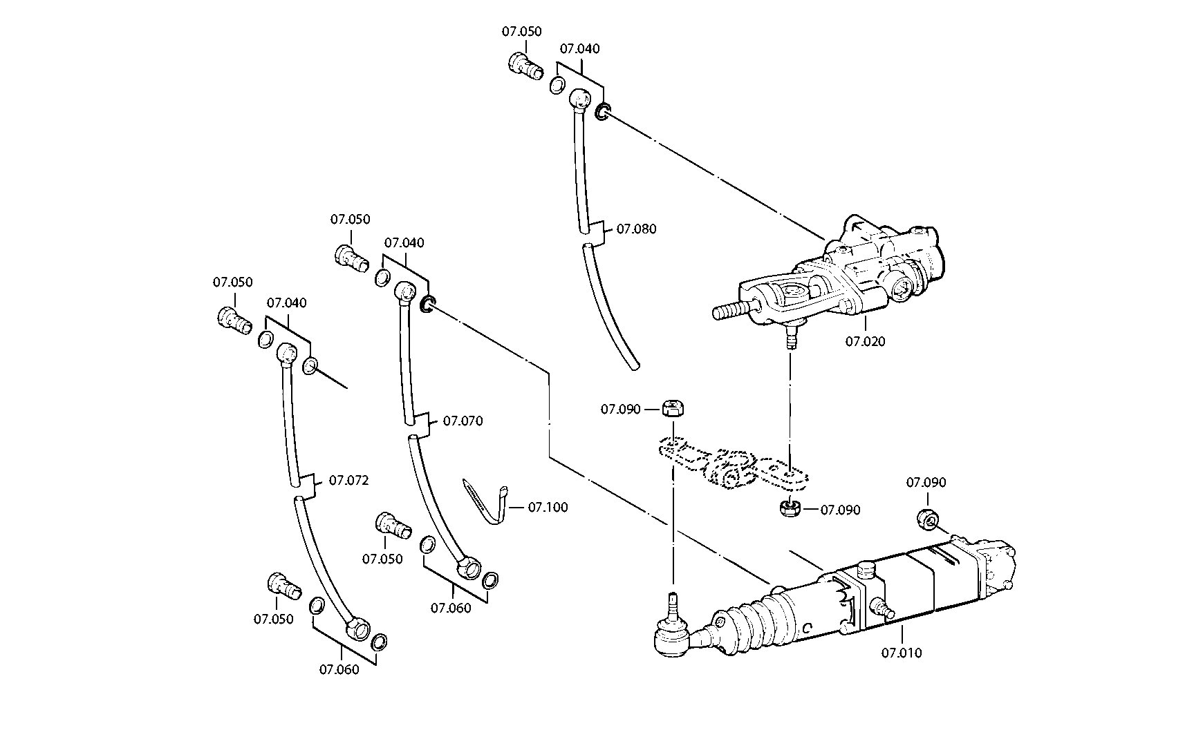 drawing for DAIMLER AG A6272600063 - SHIFT CYLINDER (figure 5)