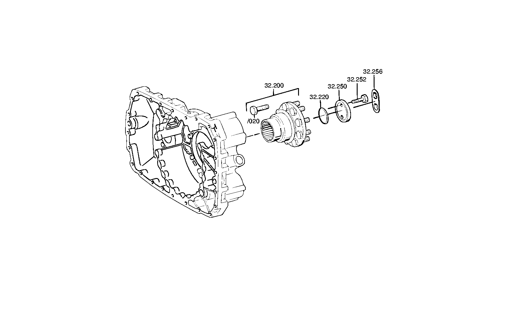 drawing for DAIMLER AG A0002601497 - PLANET GEAR SET (figure 4)