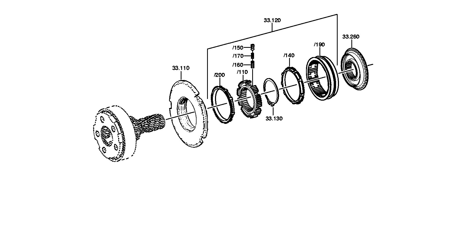 drawing for ORENSTEIN & KOPPEL AG 7399497 - CLUTCH BODY (figure 2)