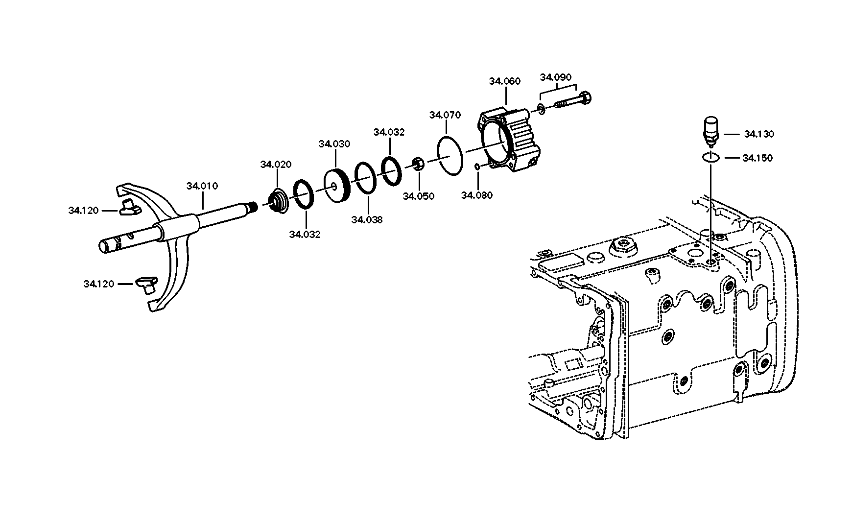 drawing for Hyundai Construction Equipment QZ0750112066 - GUIDE RING (figure 3)