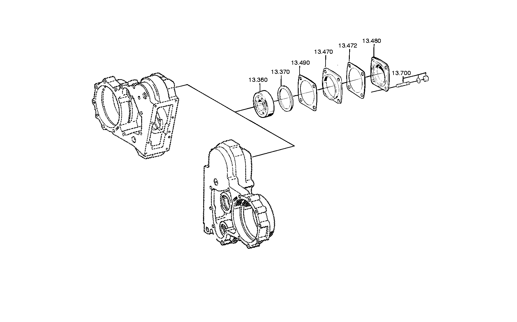 drawing for DAF 697856 - CYLINDER ROLLER BEARING (figure 5)