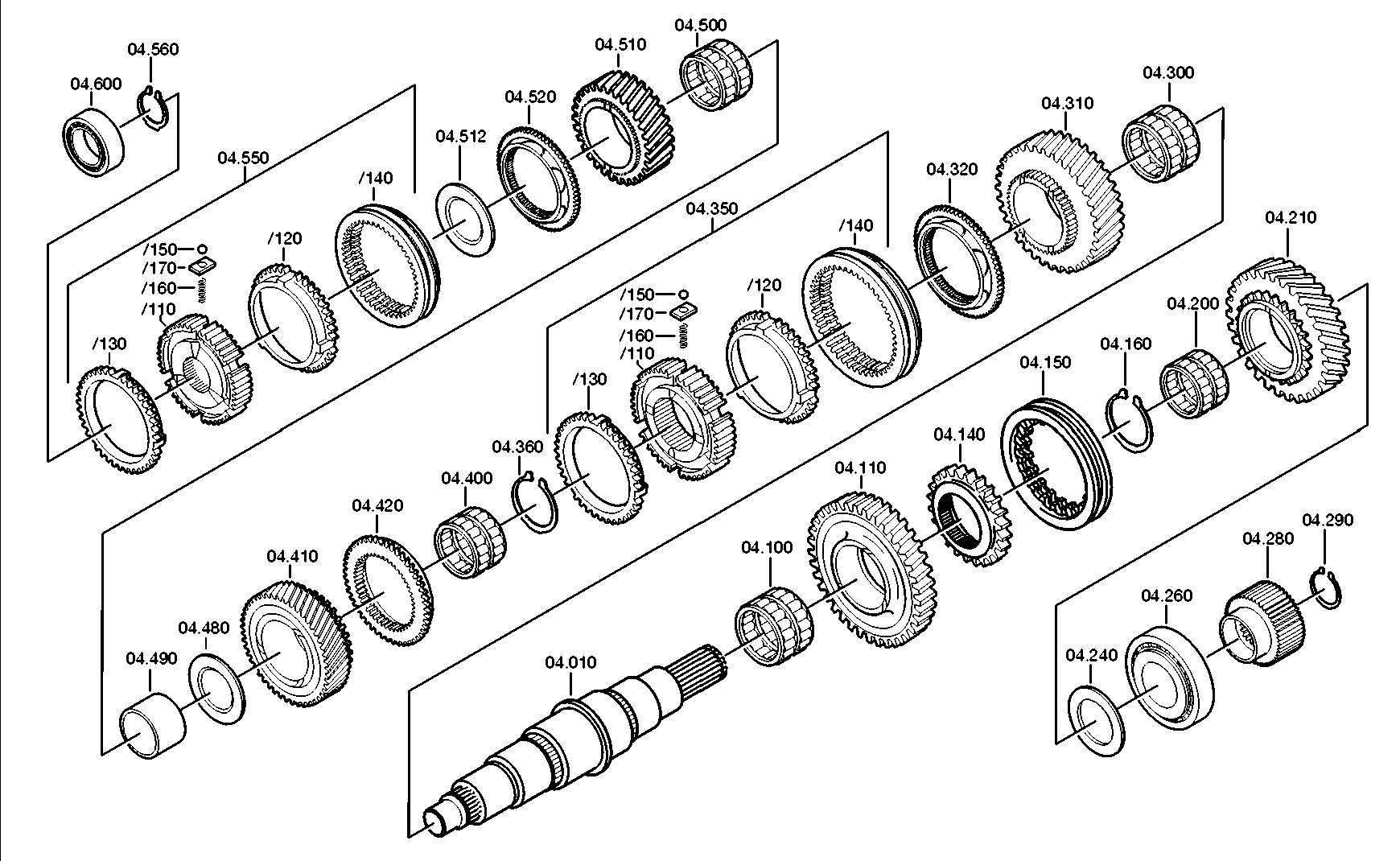 drawing for DAIMLER AG A0189811710 - NEEDLE CAGE (figure 1)