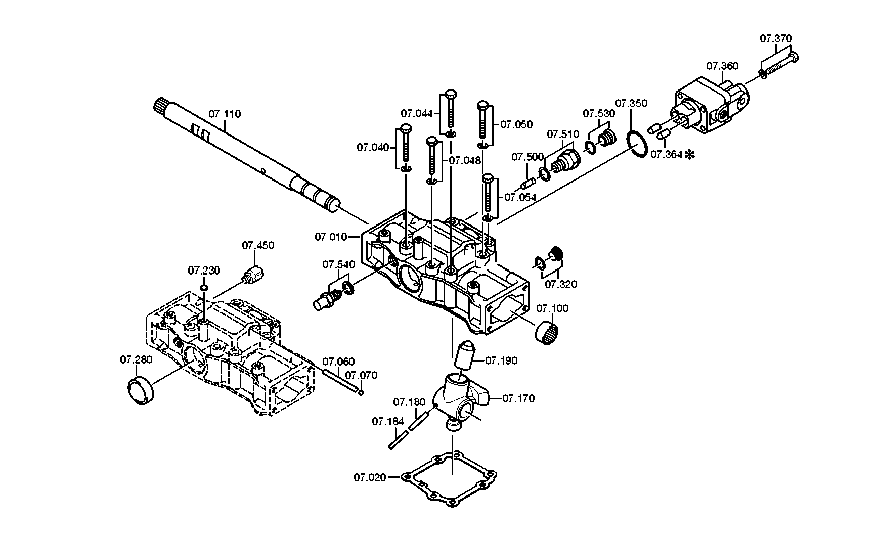 drawing for DAF 1304151 - CUT-OFF VALVE (figure 5)