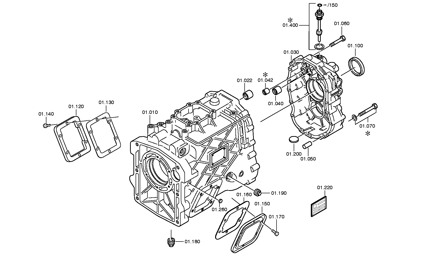 drawing for IVECO 623612 - GASKET (figure 5)