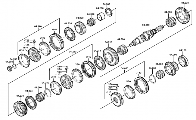 drawing for NISSAN MOTOR CO. 07902951-0 - SYNCHRO.BODY (figure 1)