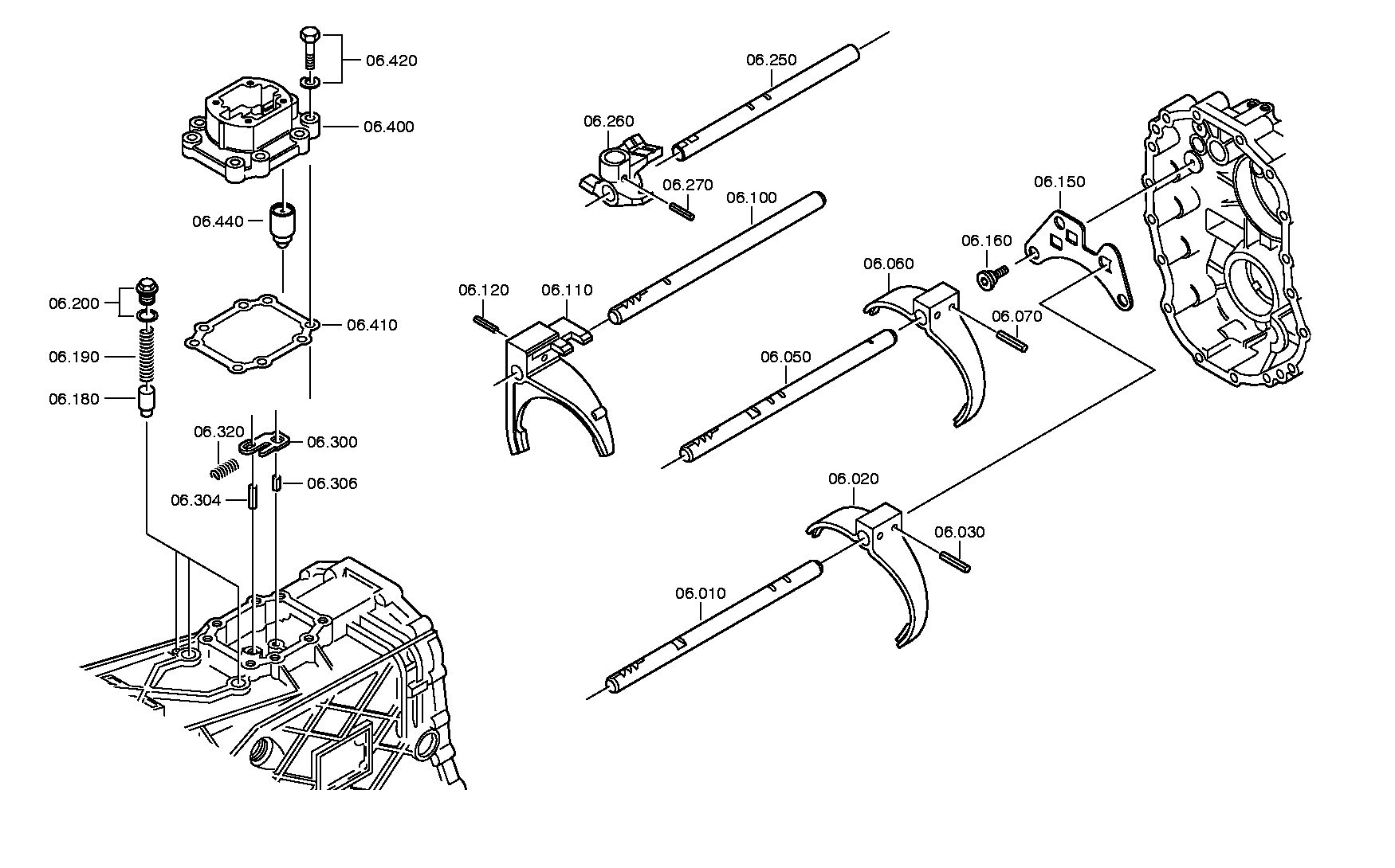 drawing for NISSAN MOTOR CO. 32805-9X025 - GEAR SHIFT FORK (figure 2)