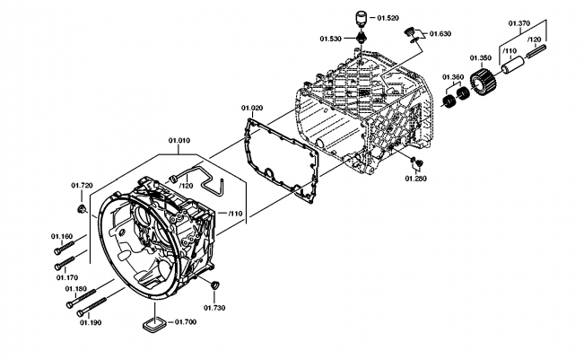 drawing for NISSAN MOTOR CO. 24009-LC51A - CABLE GEARCHGE (figure 5)