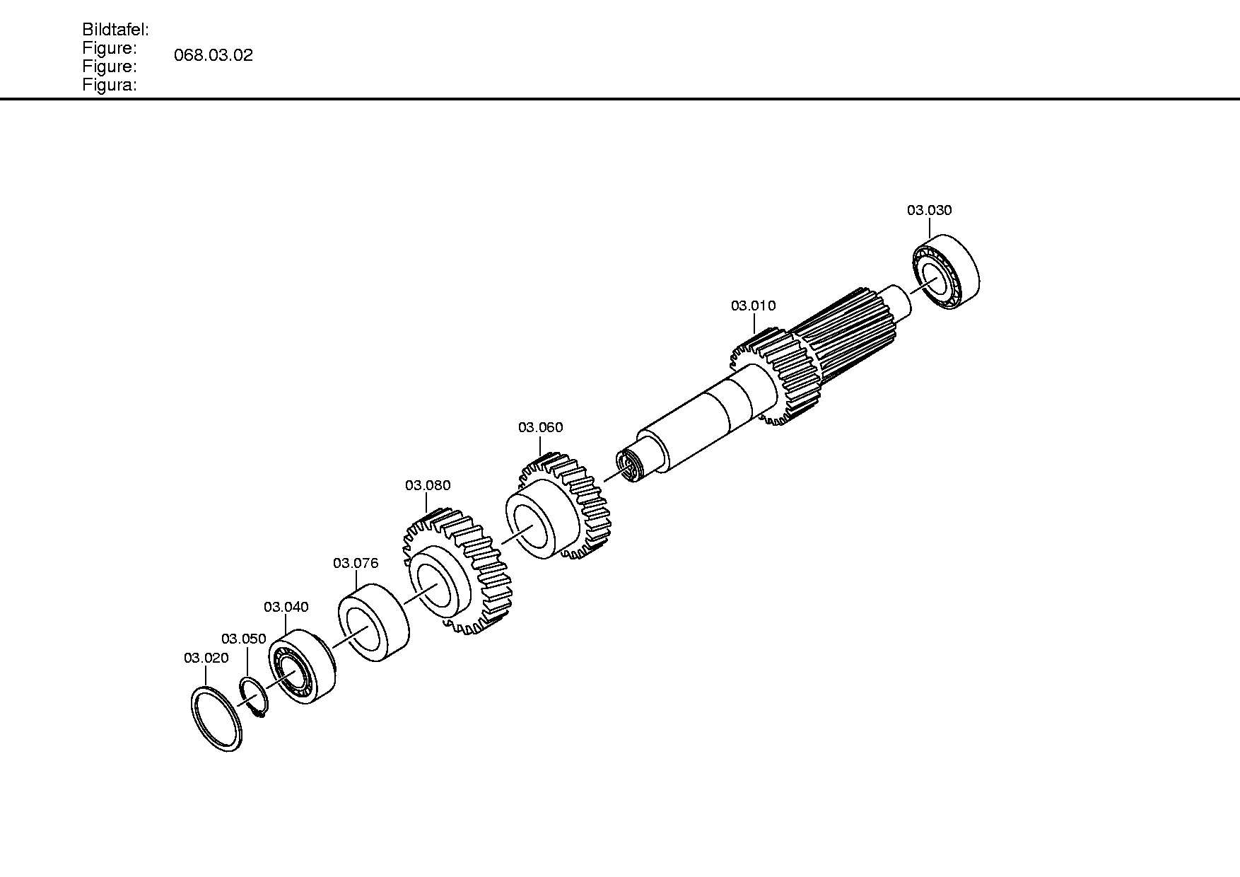 drawing for DAIMLER AG A0019808002 - TAPERED ROLLER BEARING (figure 5)