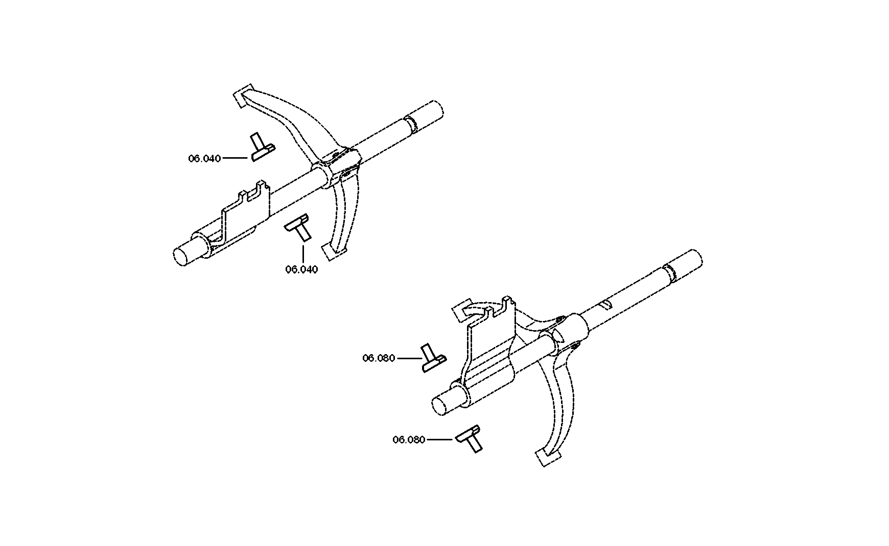 drawing for BOMBARDIER TRANSPORTATION 42471320 - PIN (figure 5)