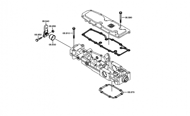 drawing for NISSAN MOTOR CO. 32897-LA40A - SHIFT LEVER (figure 1)