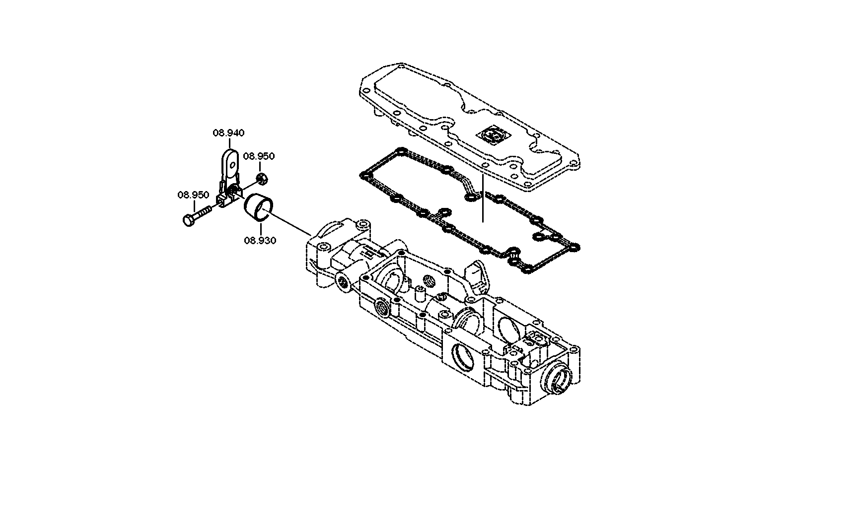 drawing for DAIMLER AG A0002652131 - SHIFT LEVER (figure 2)