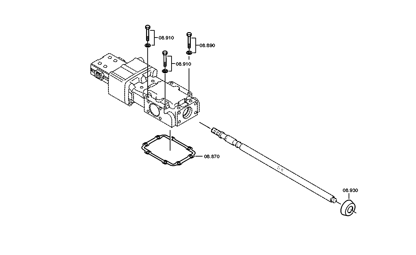 drawing for MAN NUTZFAHRZEUGE AG 06.01013-7119 - HEXAGON SCREW (figure 1)