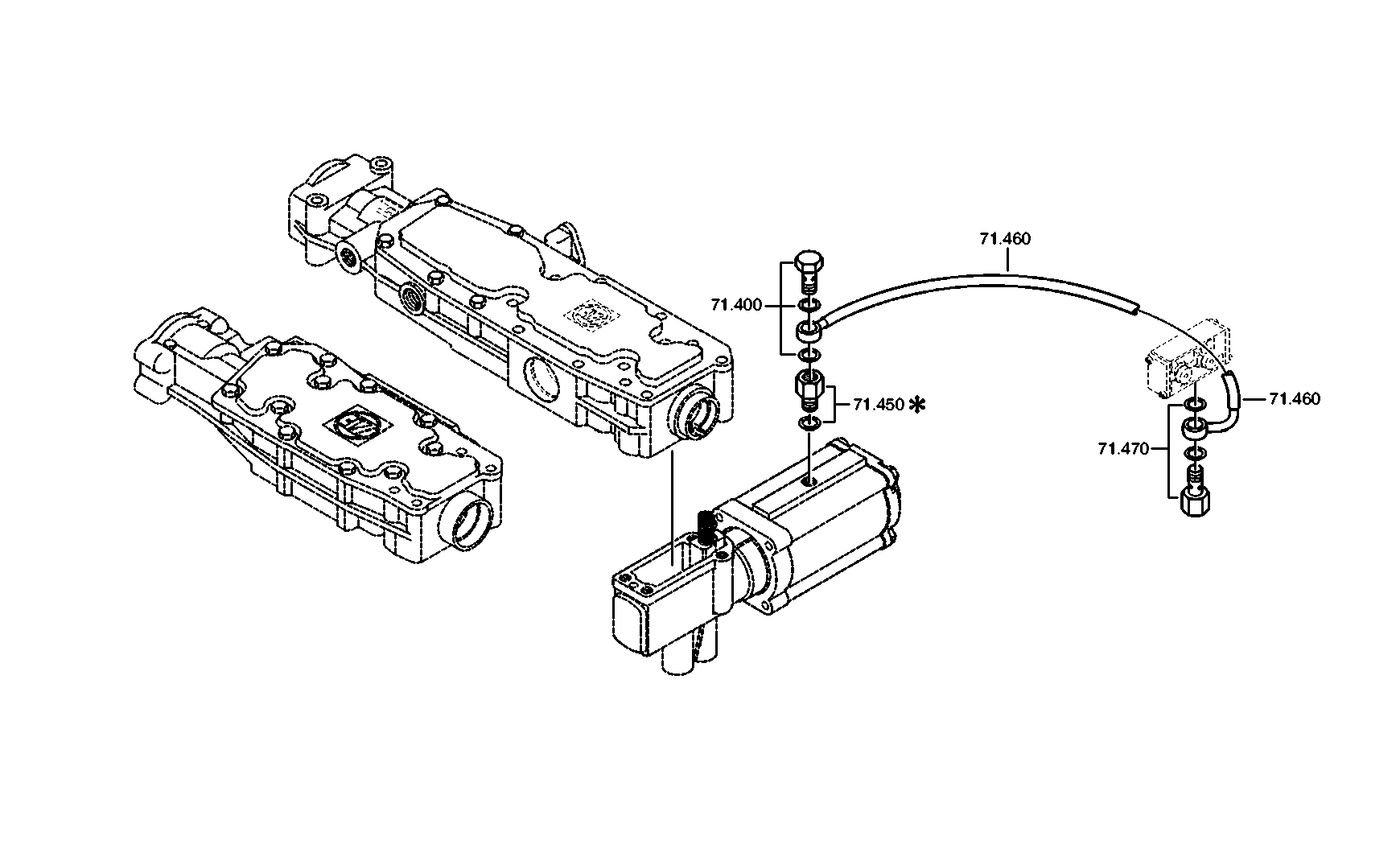 drawing for DAF 1634040 - TUBE (figure 1)