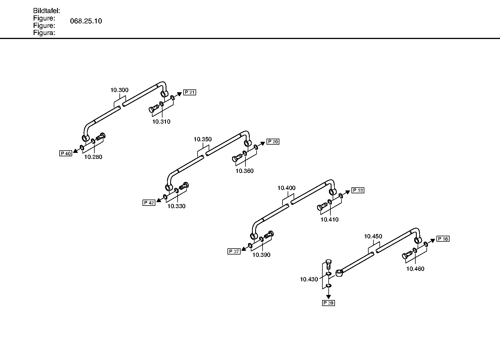 drawing for MANNESMANN-DEMAG BAUMASCHINEN 47146512 - TUBE (figure 2)