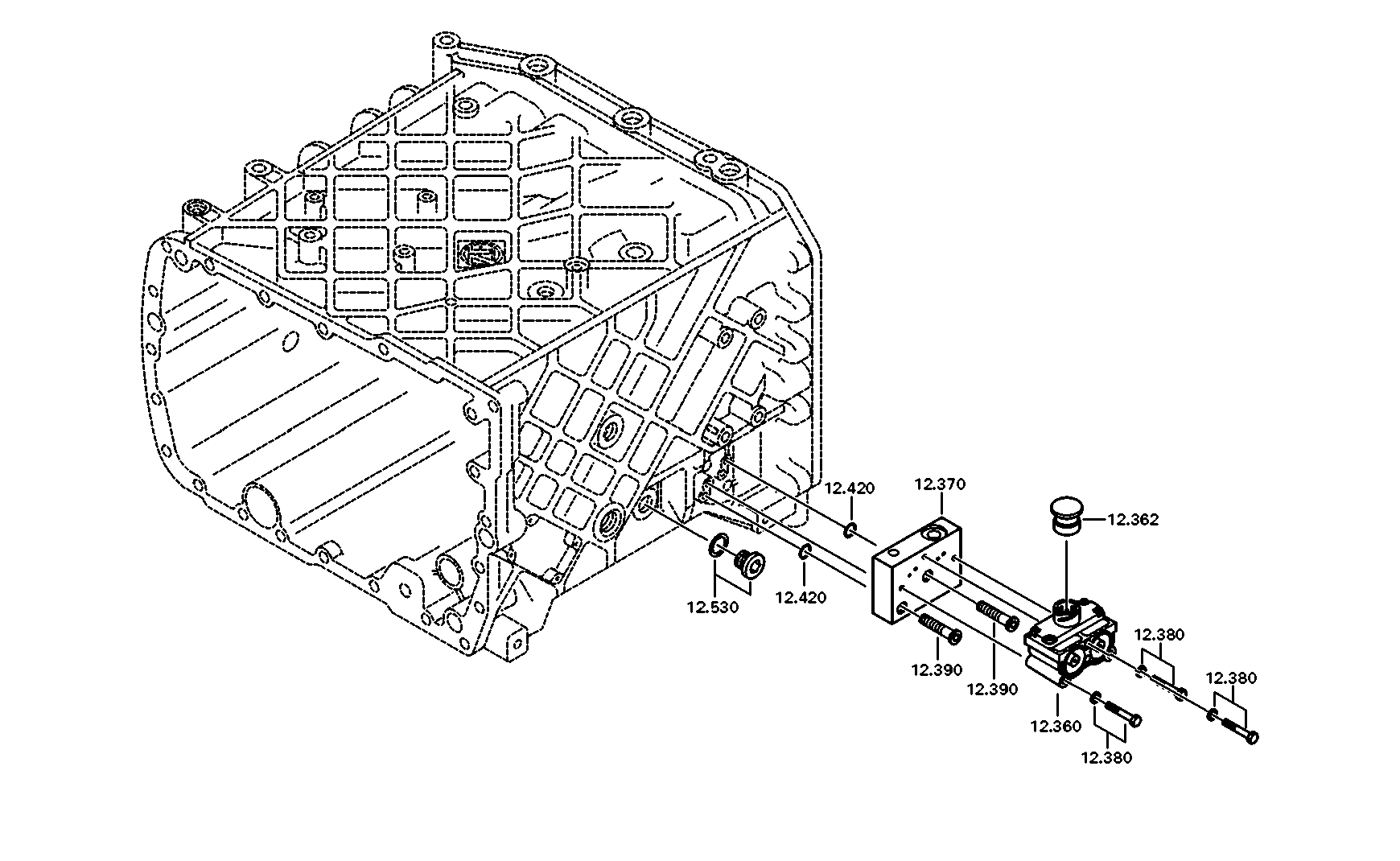 drawing for COMESA-MAZ 5001843024 - FLANGE PACKING (figure 2)