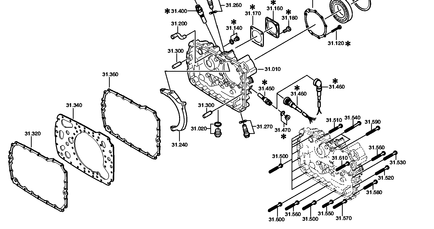 drawing for ORENSTEIN & KOPPEL AG 7399471 - BALL BEARING (figure 2)