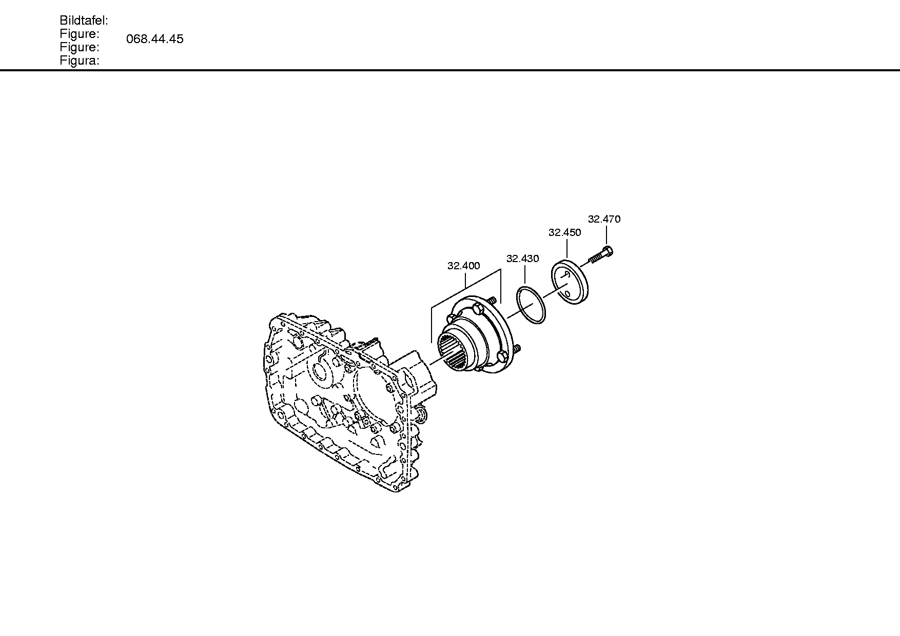 drawing for Hyundai Construction Equipment QZ1315232027 - PLANET CARRIER (figure 3)