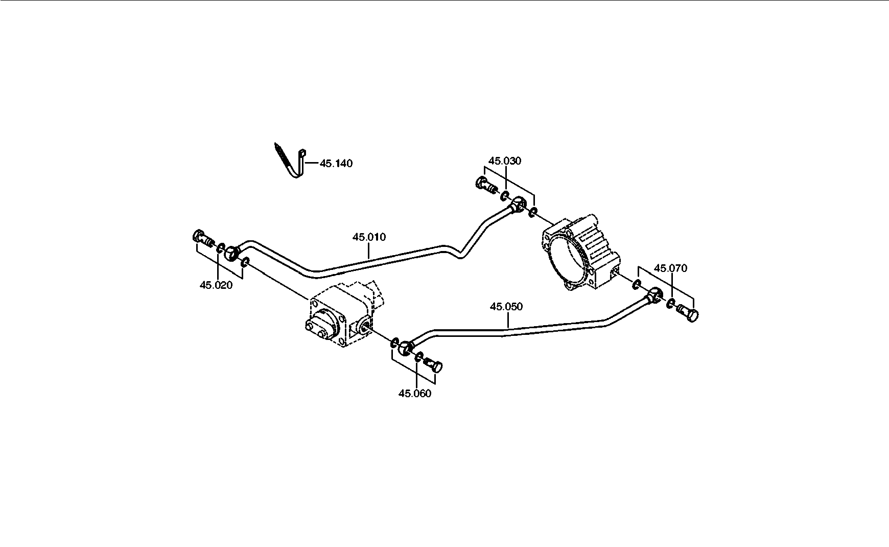 drawing for IVECO 5001856506 - TUBE LINE (figure 3)
