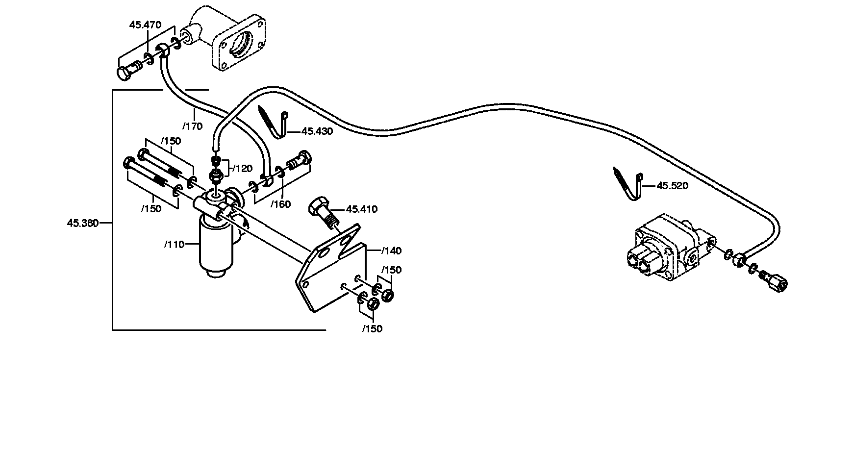 drawing for DAF 1601332 - PRESSURE SWITCH (figure 3)