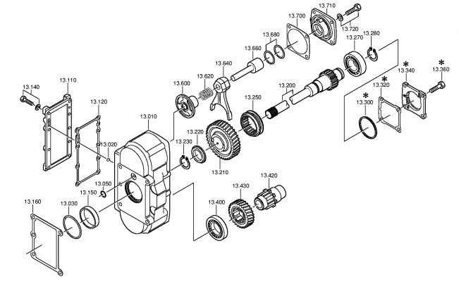 drawing for DAF 1376543 - TA.ROLLER BEARING (figure 4)