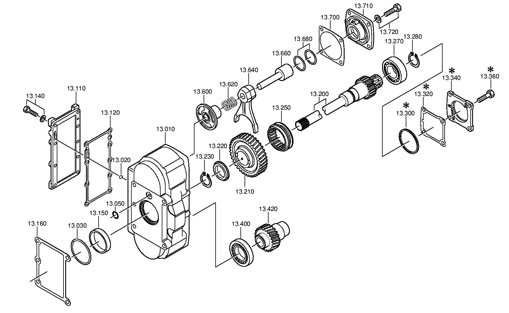 drawing for DAF 1376543 - TA.ROLLER BEARING (figure 5)