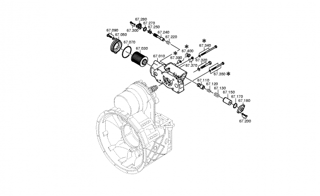 drawing for DAIMLER AG A0002500547 - COVER (figure 1)