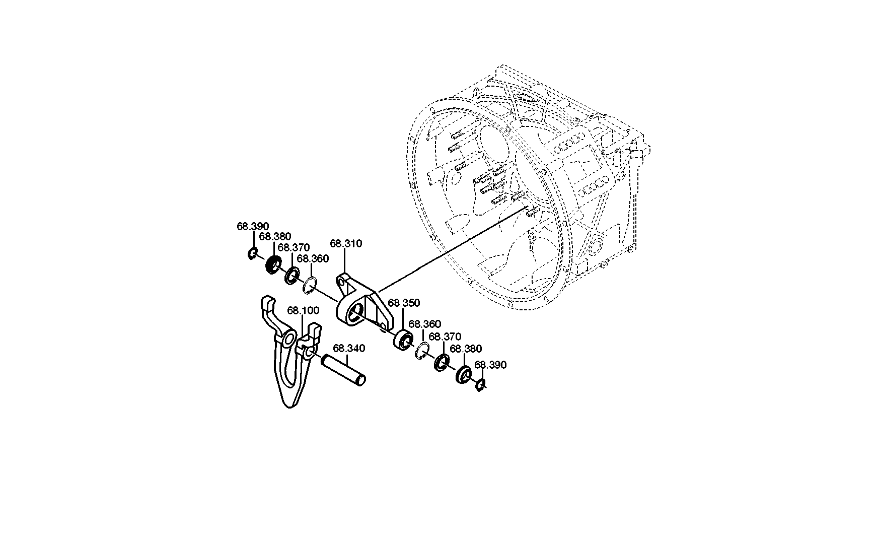 drawing for DEUTZ AG 04226937 - RETAINING RING (figure 5)