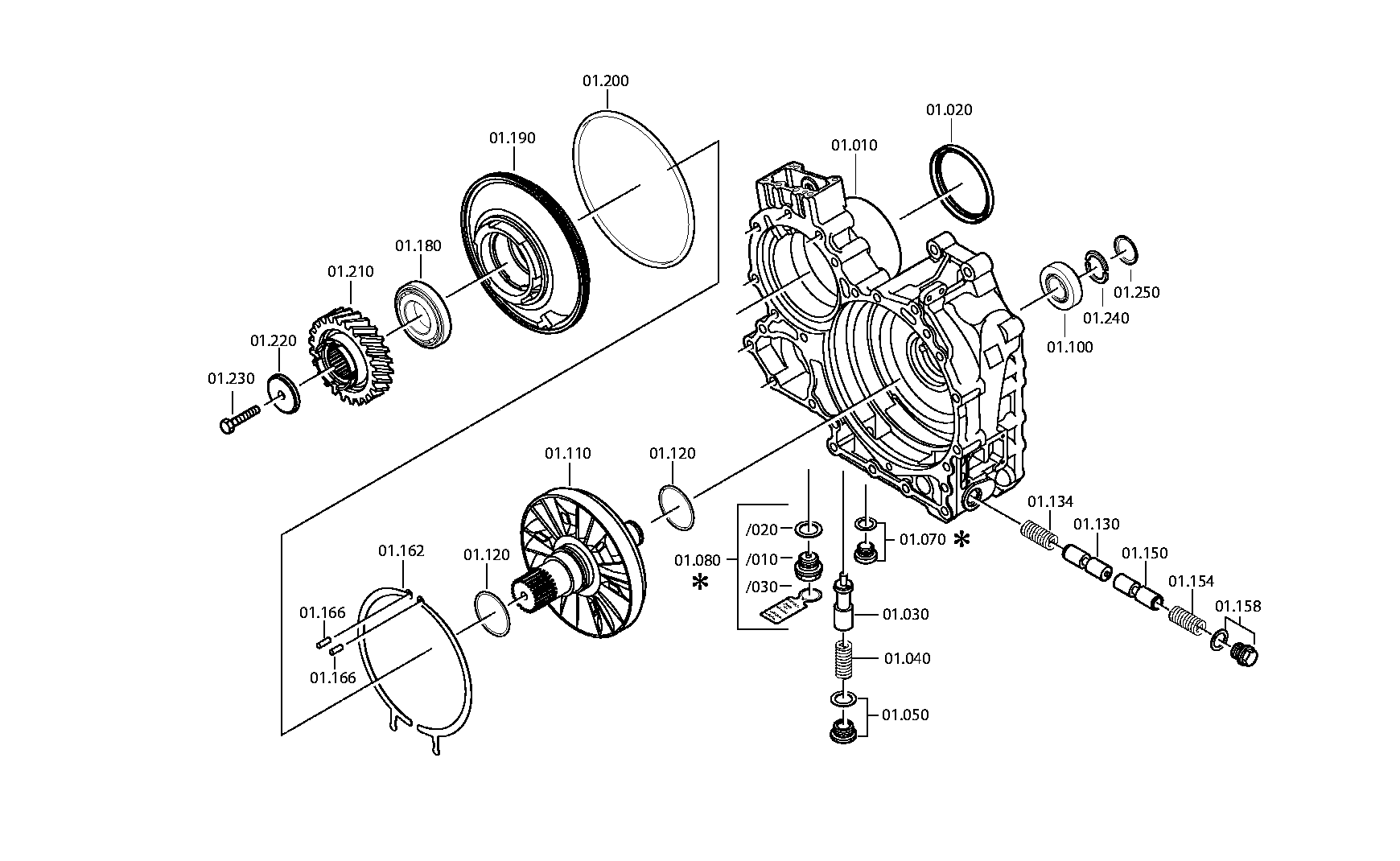 drawing for VDL BOVA A0109817401 - TAPERED ROLLER BEARING (figure 2)