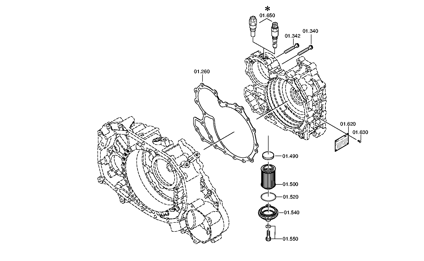 drawing for Hyundai Construction Equipment QZ0634313657 - O-RING (figure 1)