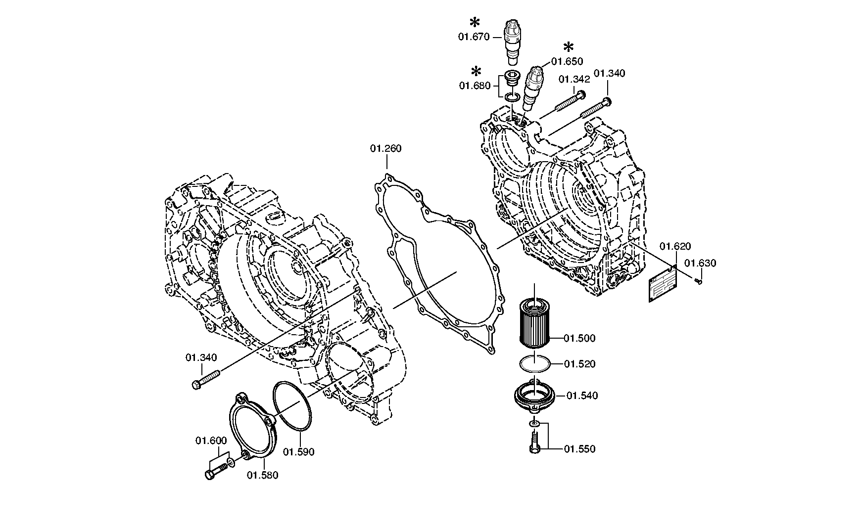 drawing for DAIMLER AG A0002500547 - COVER (figure 3)