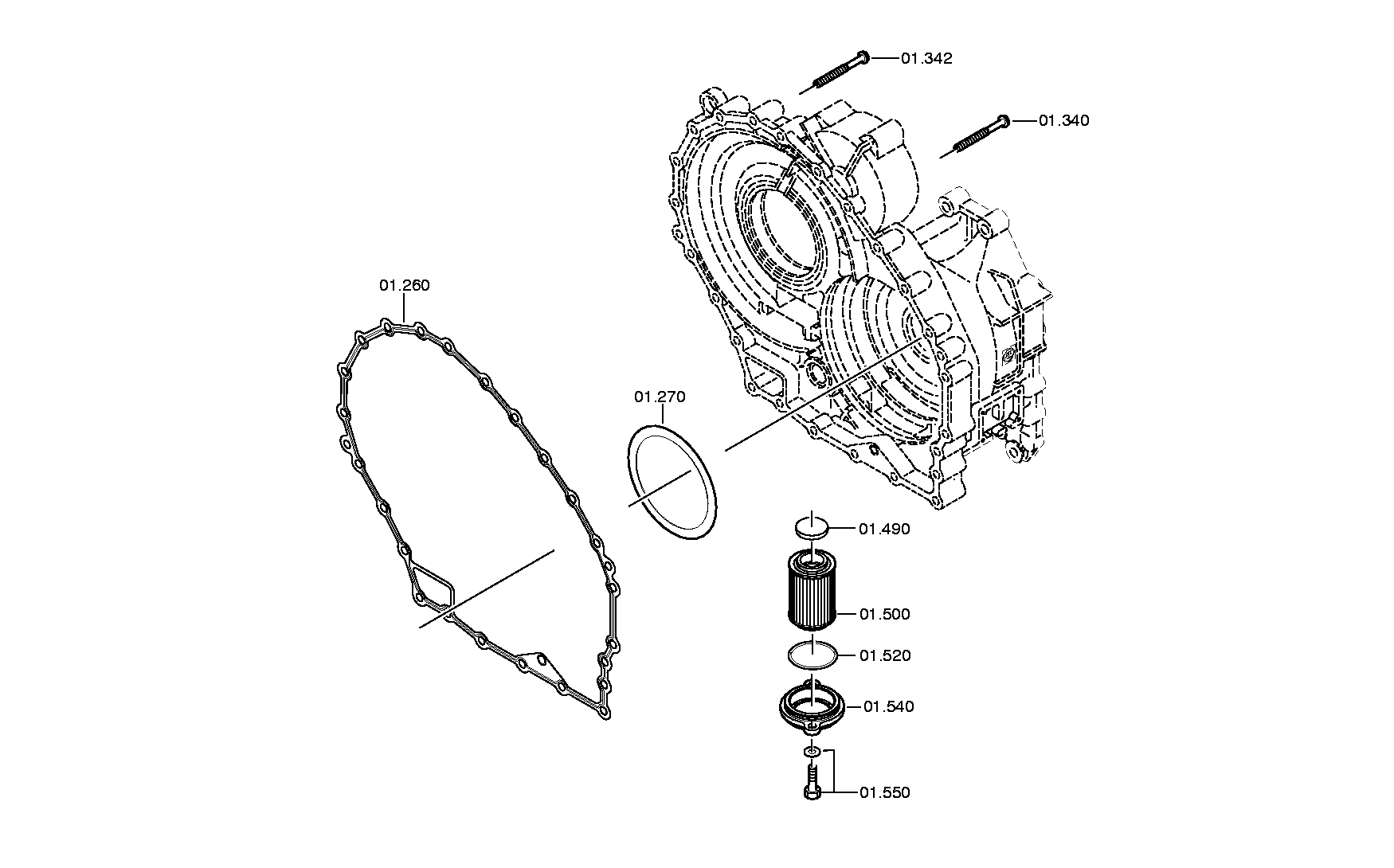 drawing for DAIMLER AG A0002500547 - COVER (figure 4)