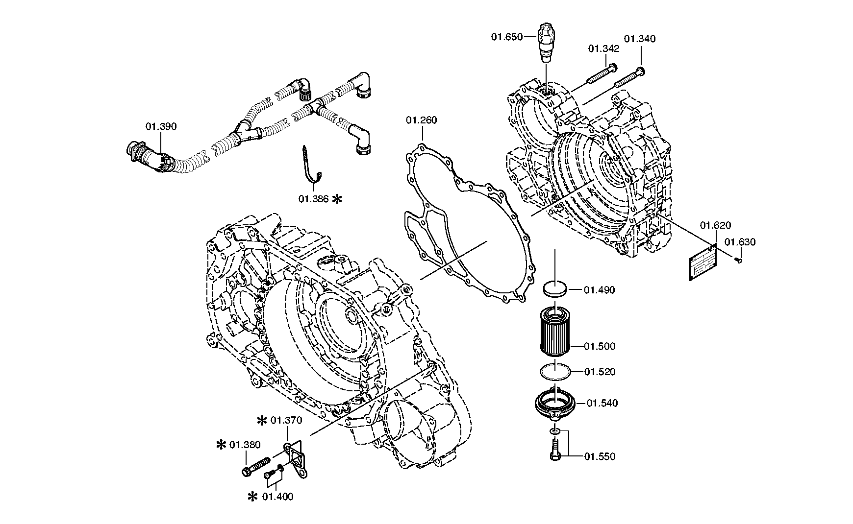 drawing for DAIMLER AG A0002500547 - COVER (figure 5)