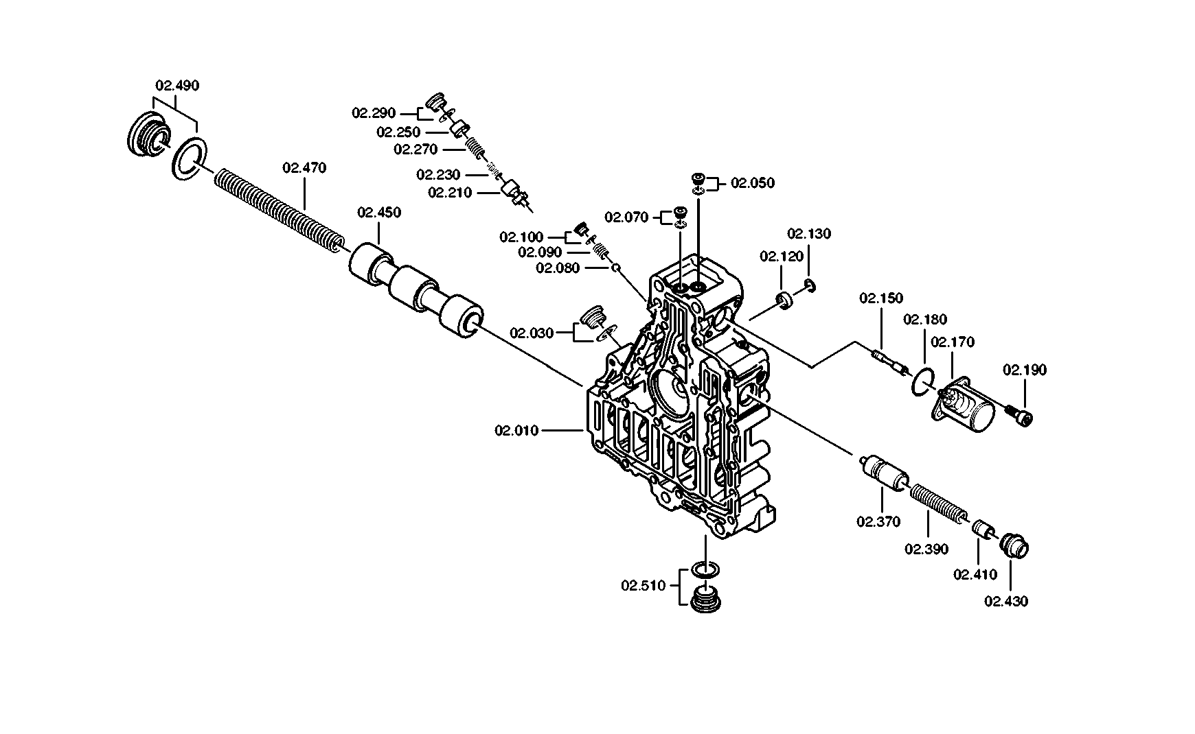 drawing for VOITH-GETRIEBE KG 01.0007.61 - SCREW PLUG (figure 1)