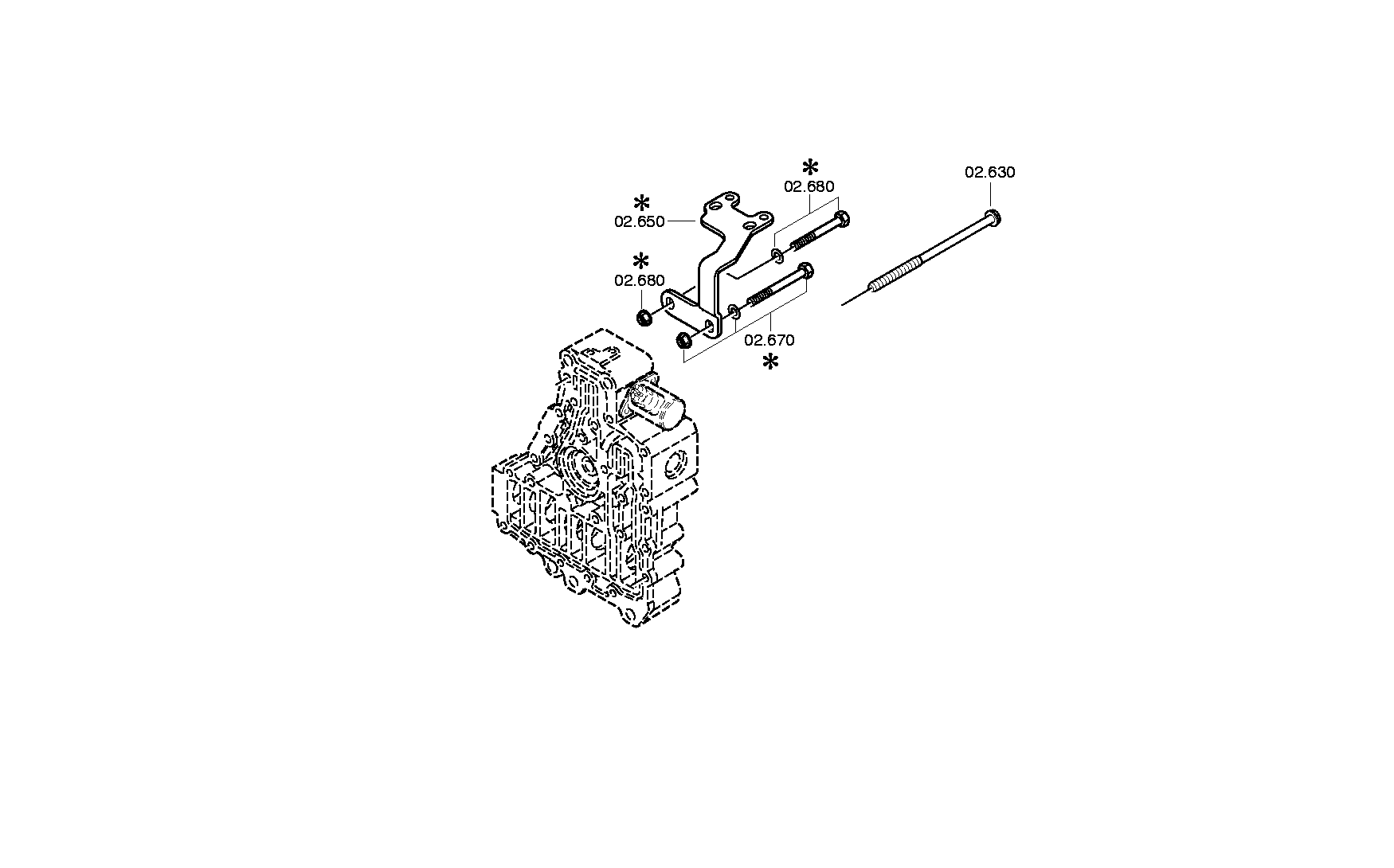 drawing for FORD MOTOR COMPANY 81.90001-0426 - HEXAGON SCREW (figure 1)