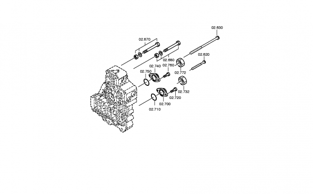 drawing for FORD MOTOR COMPANY 81.90001-0426 - HEXAGON SCREW (figure 2)