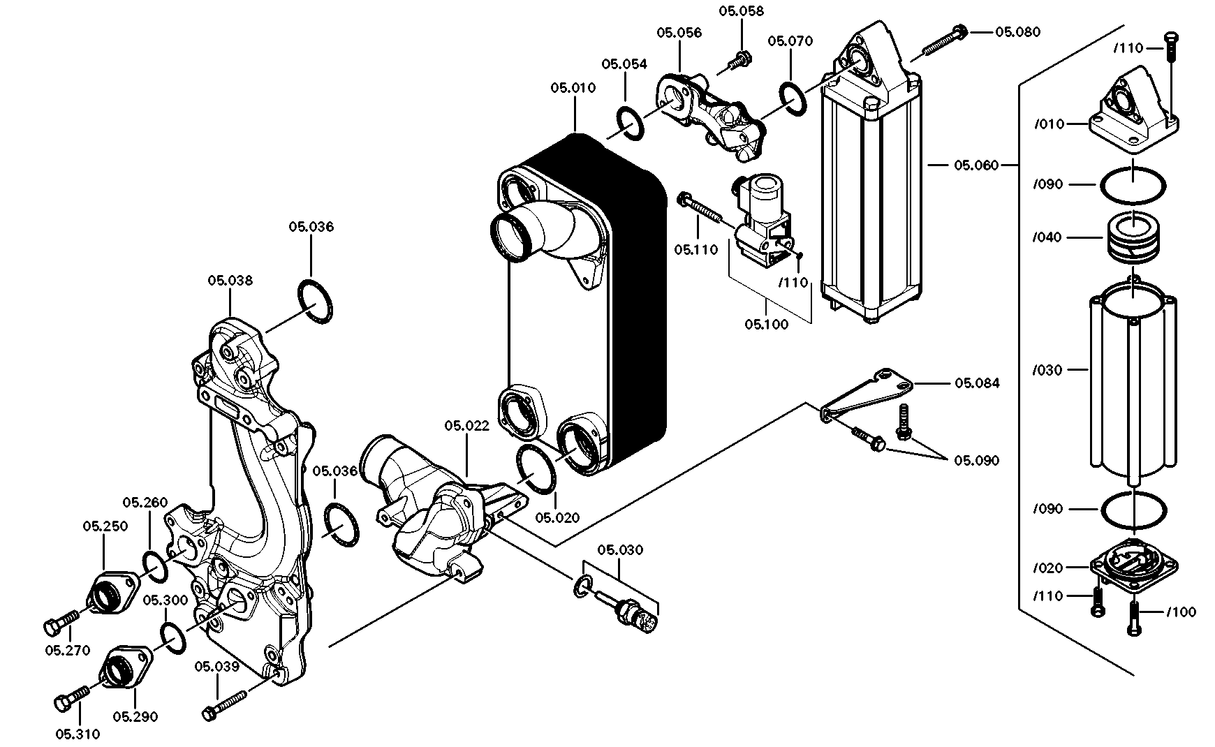 drawing for HUN2001 GMBH 500054118 - CONNECTING HOUSING (figure 3)