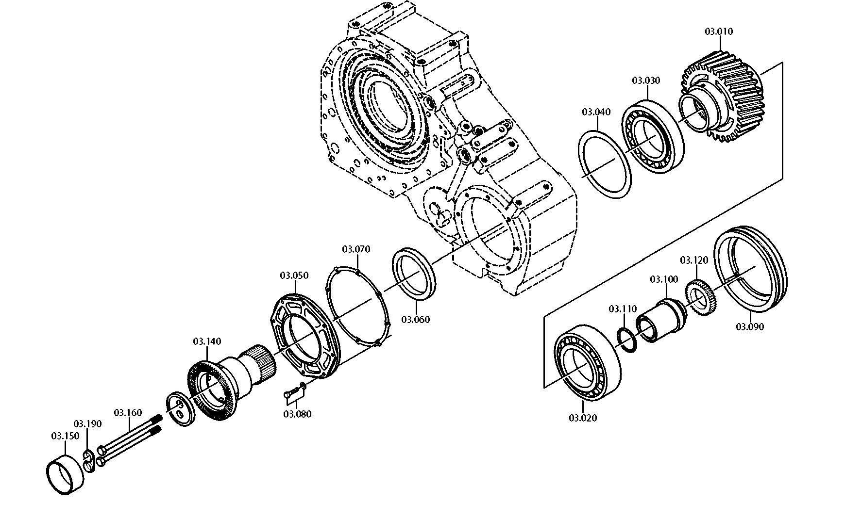 drawing for TEREX EQUIPMENT LIMITED 8483385 - SHAFT SEAL (figure 1)
