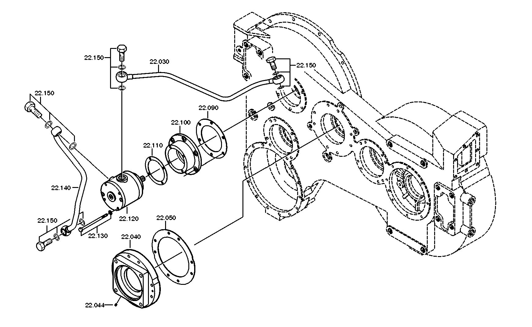 drawing for JOHN DEERE 19M7604 - CAP SCREW (figure 2)