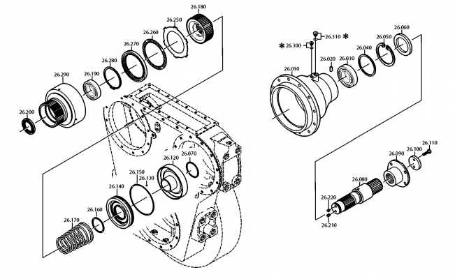 drawing for DOOSAN 152334 - BALL BEARING (figure 3)