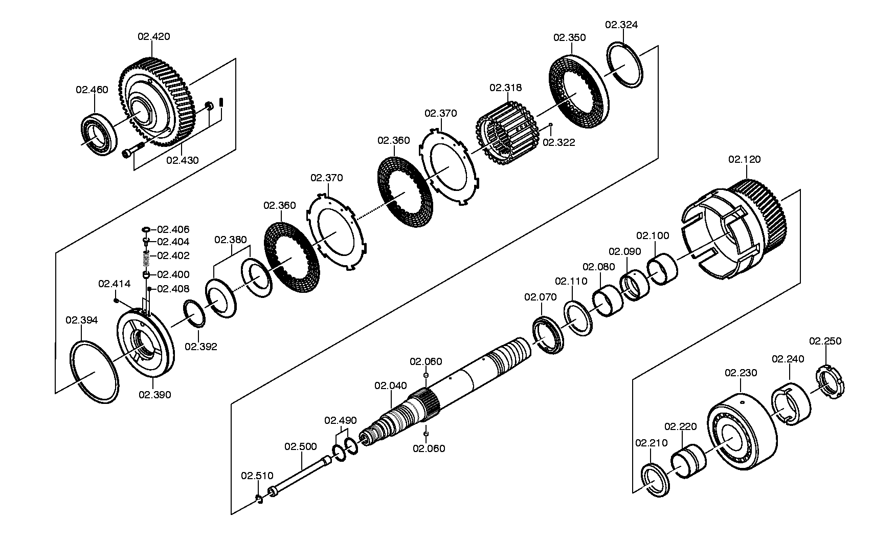 drawing for AGCO X560512900000 - R-RING (figure 3)