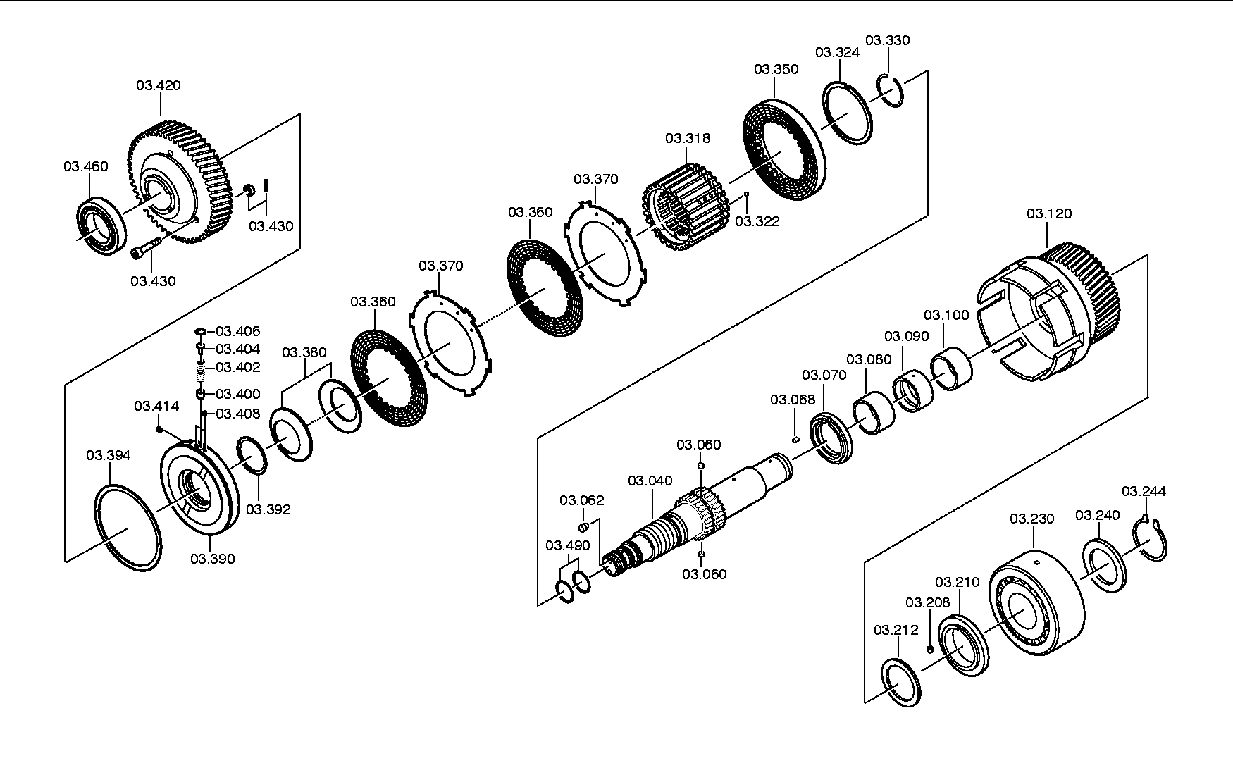 drawing for MAN 06.29010-0206 - CIRCLIP (figure 3)