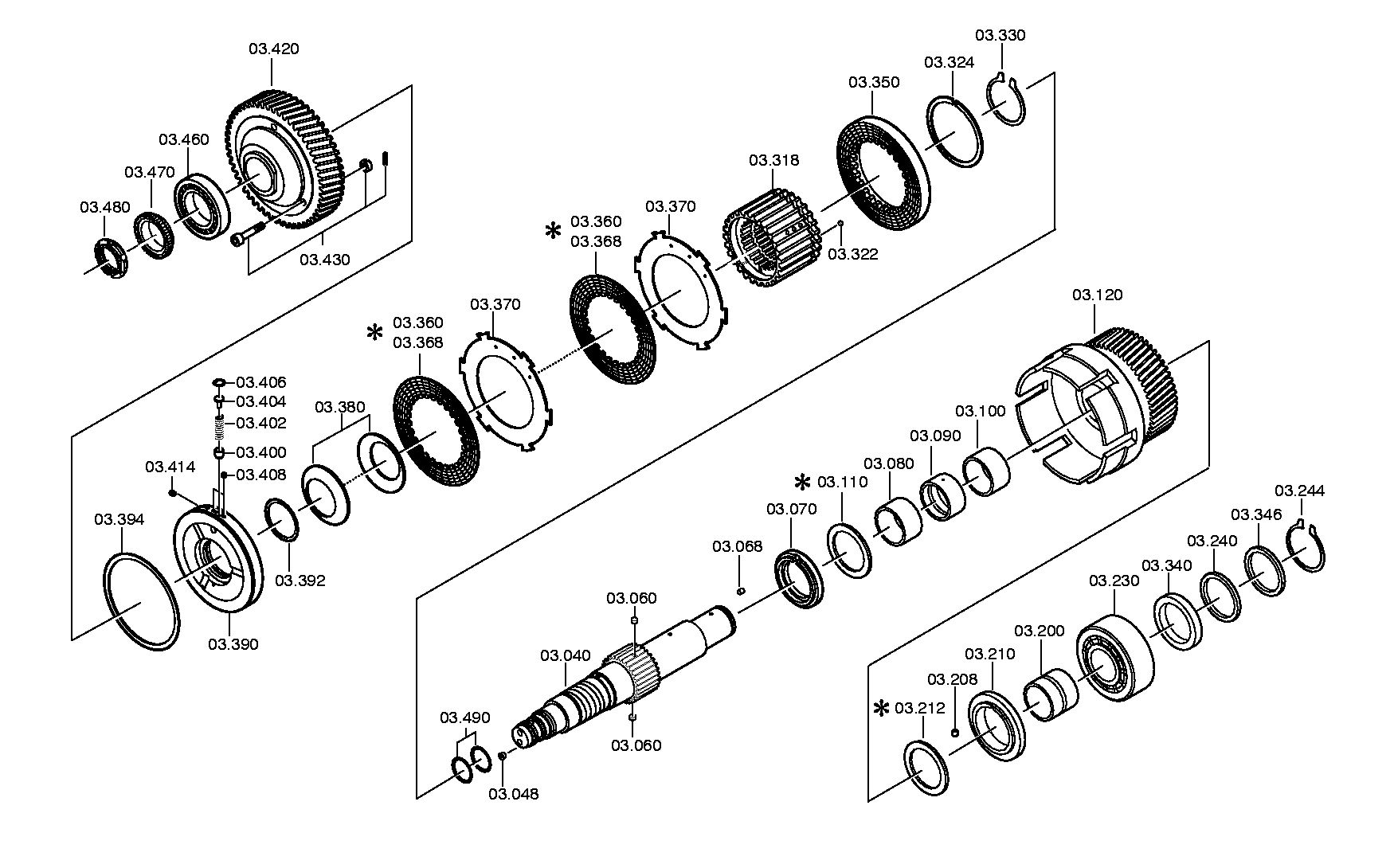 drawing for DOOSAN 052854 - SLOTTED NUT (figure 4)