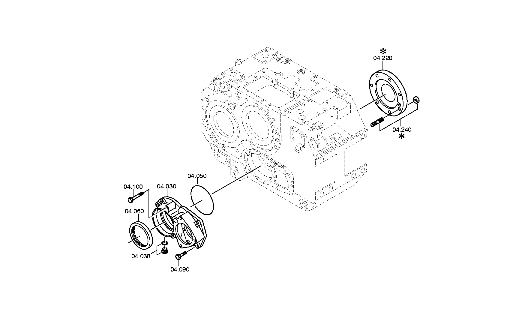 drawing for MARMON Herring MVG751007 - SEALING RING (figure 3)