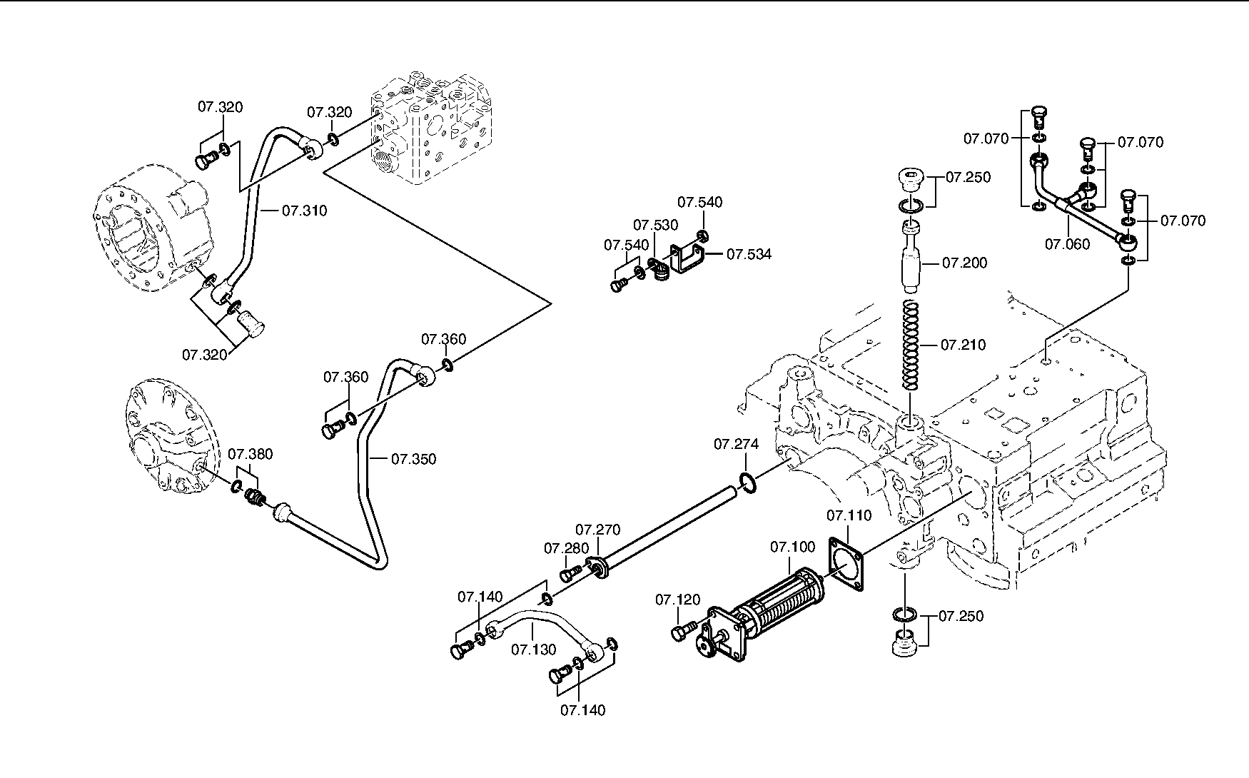 drawing for HYDREMA 104007077 - SCREW PLUG (figure 1)