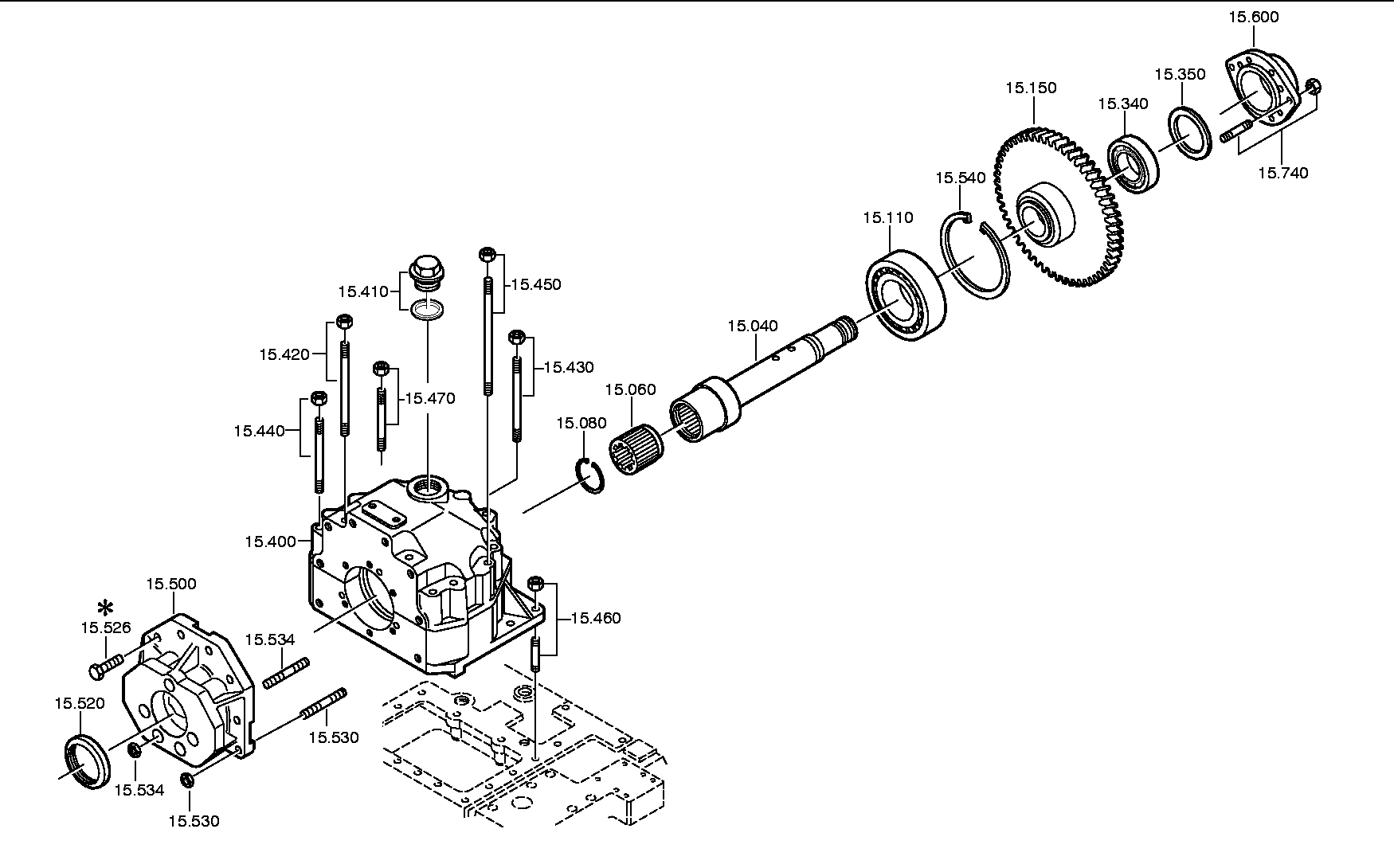 drawing for DOOSAN MX152665 - SEALING RING (figure 5)