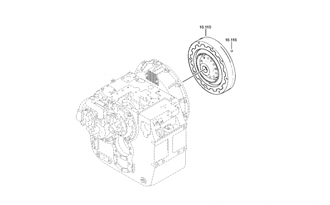 drawing for TEREX EQUIPMENT LIMITED 8001970 - HEXAGON NUT (figure 2)